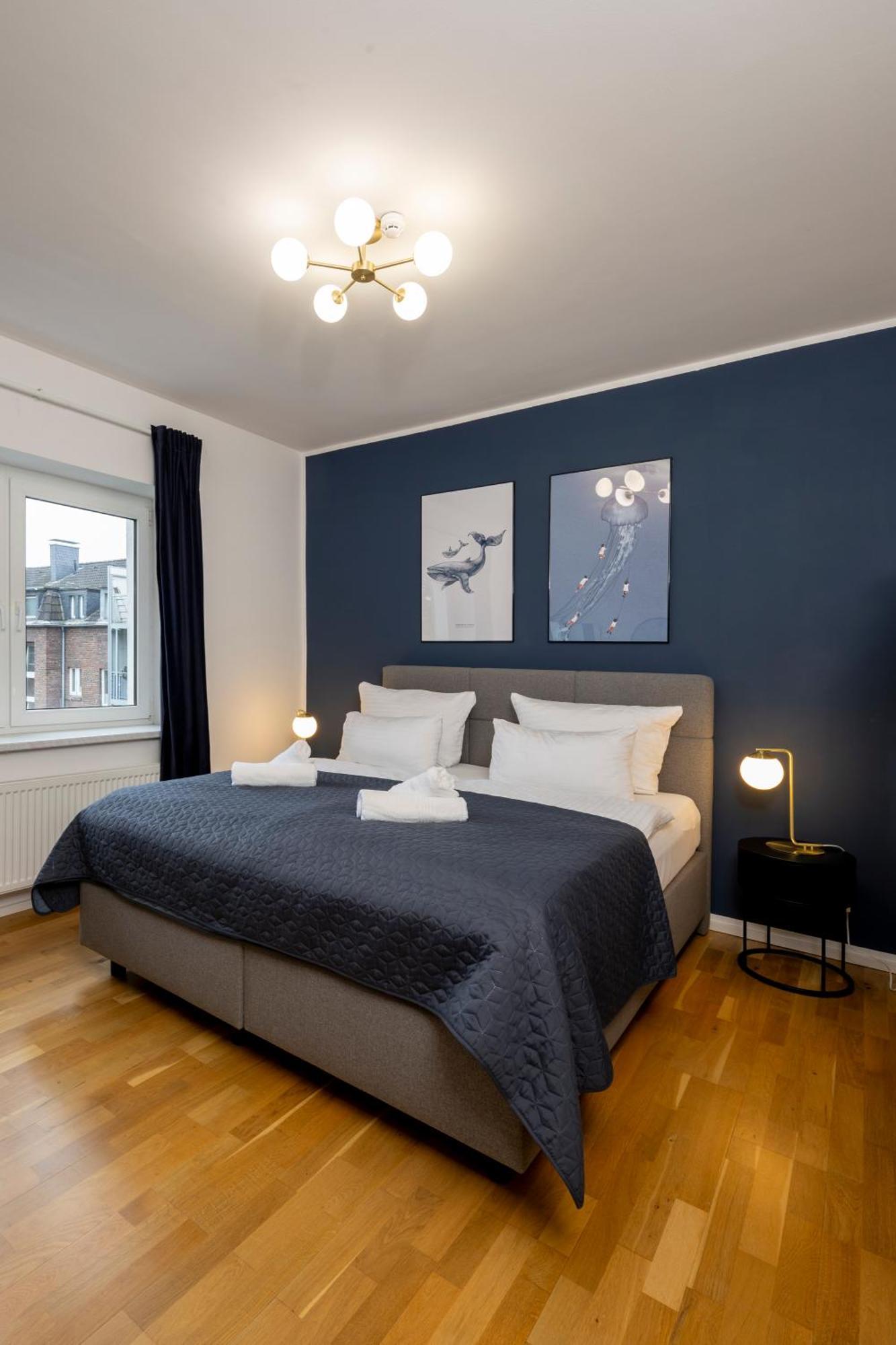 Olive Apartments - 2X Kingsize Betten - Sehr Zentral Leverkusen Exteriér fotografie