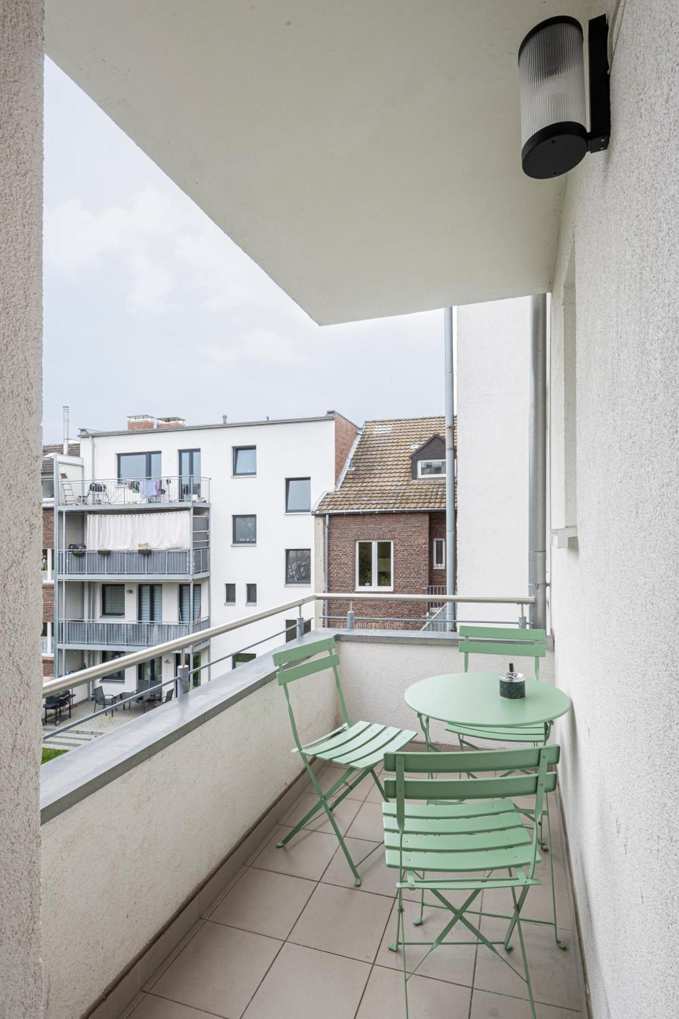 Olive Apartments - 2X Kingsize Betten - Sehr Zentral Leverkusen Exteriér fotografie
